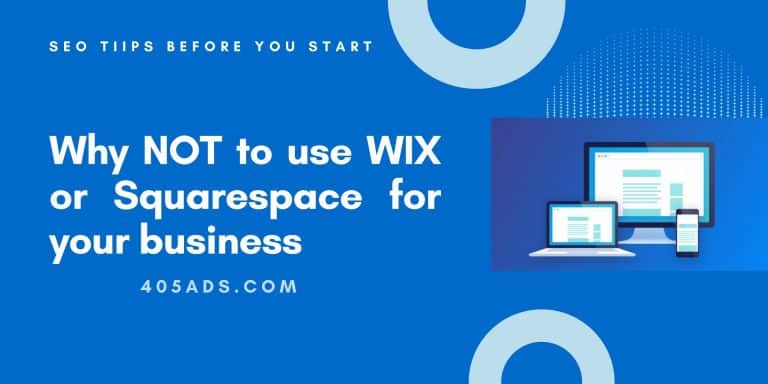#1 Reason Why You Should Never Use Wix and Squarespace for SEO