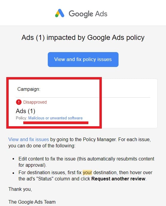 malware-email-notice-from-google-ads-malicious-software malware-email-notice-from-google-ads-malicious-software